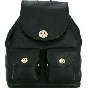 pocket backpack from Coach.